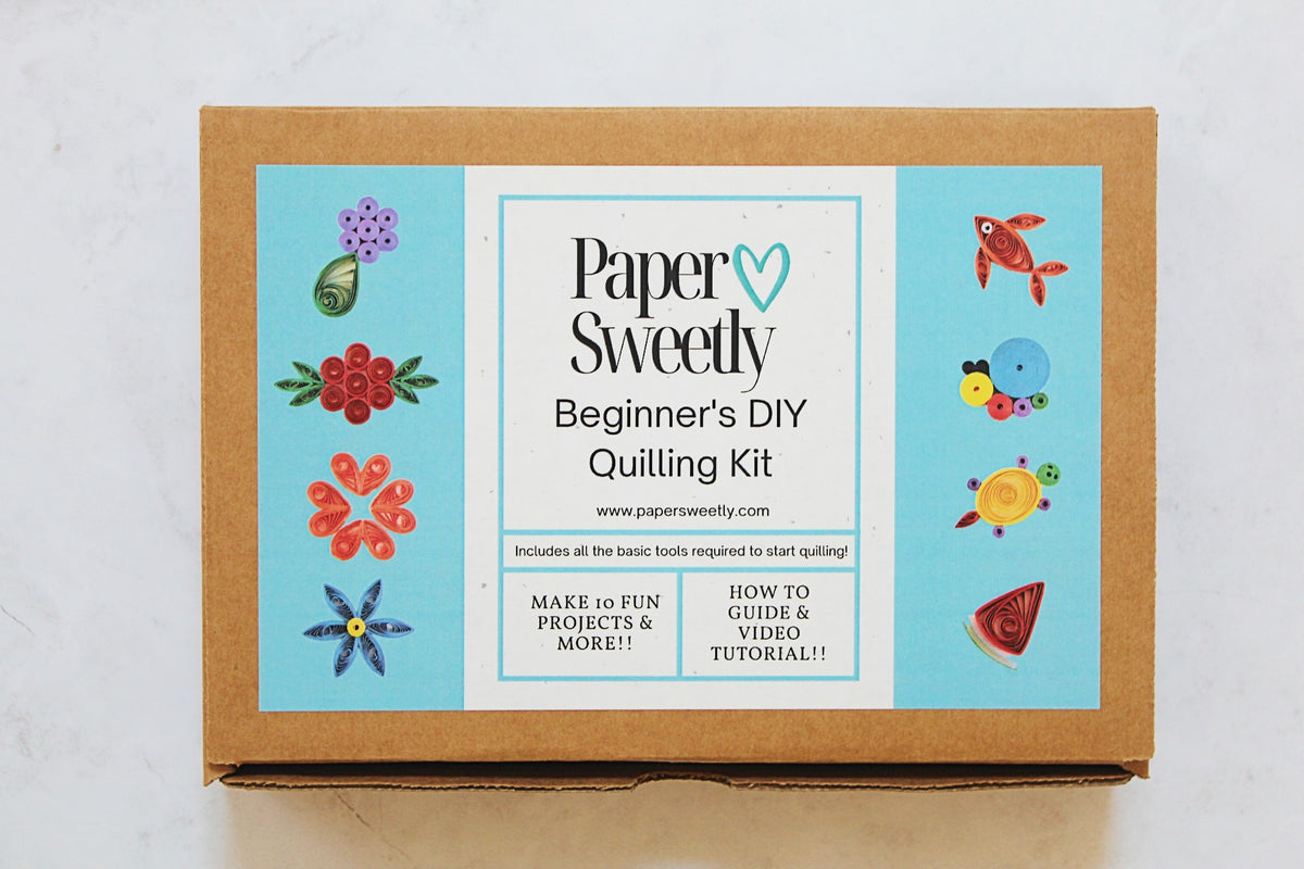 Basic DIY Quilling Kit - Beginners Kit For Quilling – Paper Sweetly
