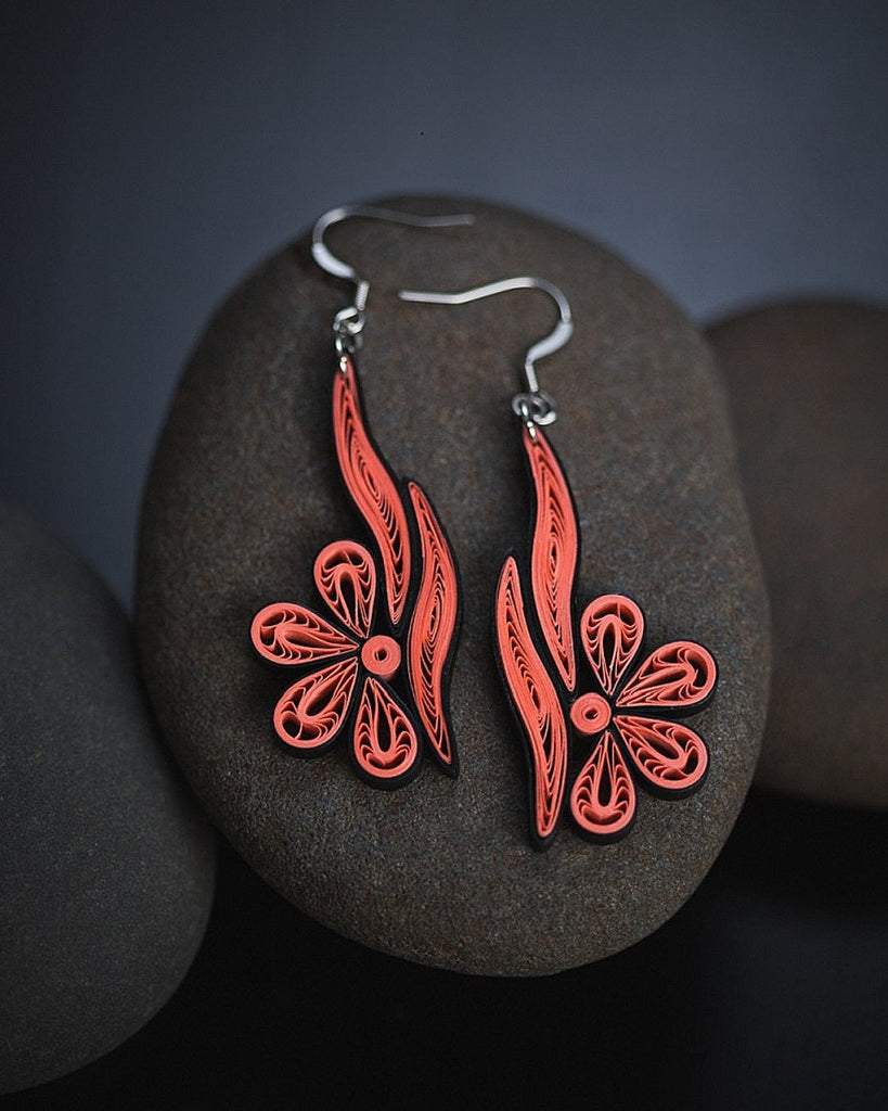 Paper Quilling Earrings