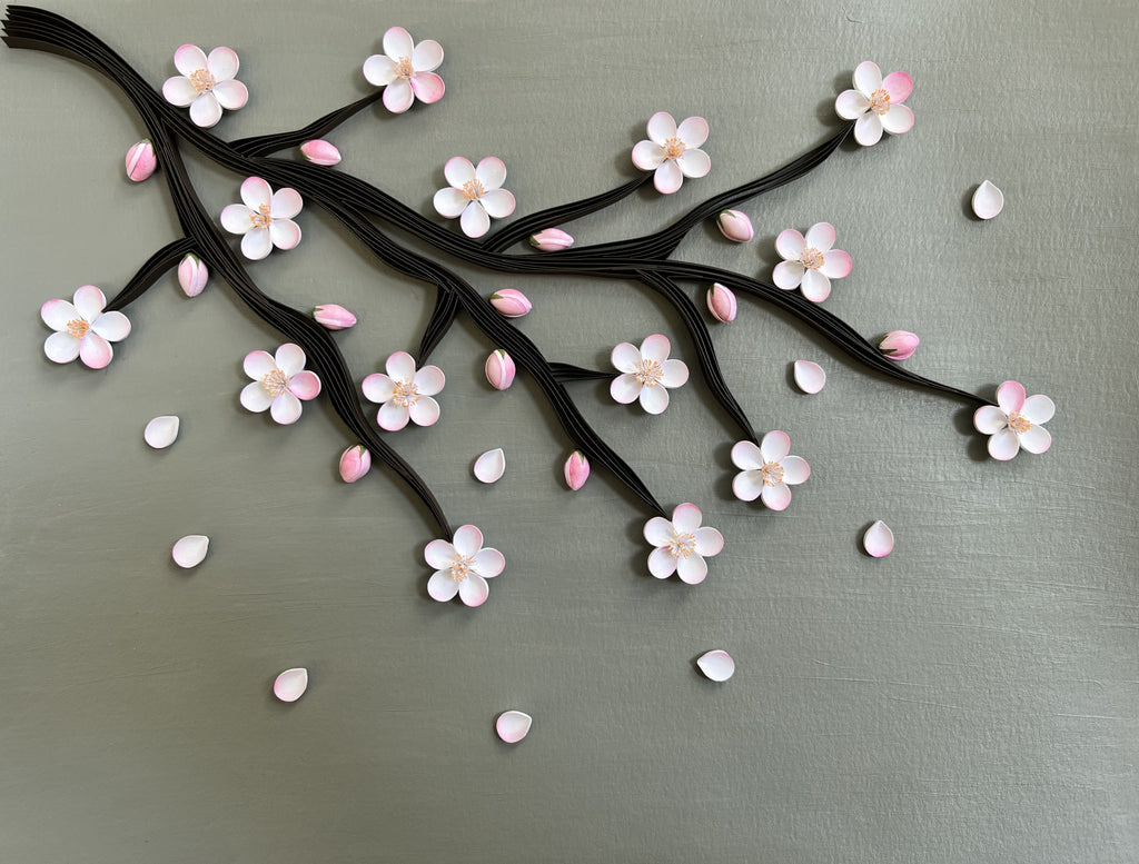 Cherry Blossom Paper Art