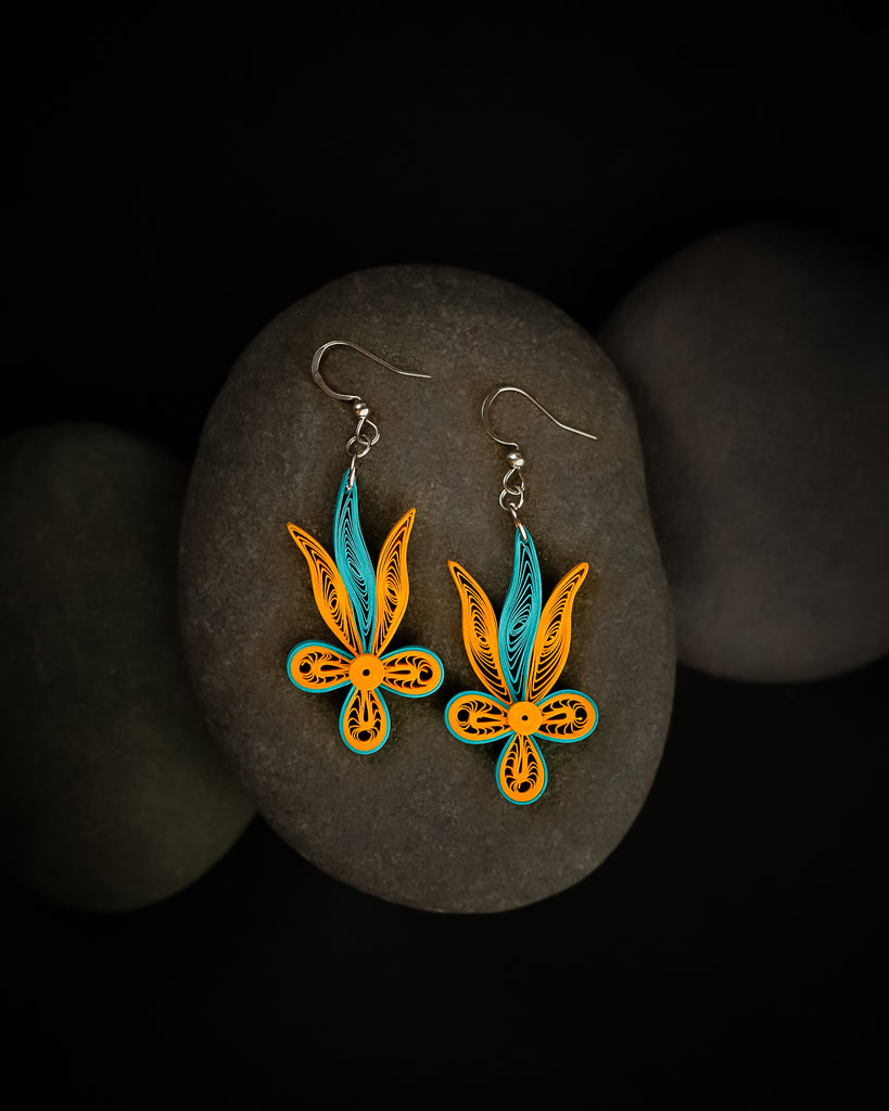 Unique Paper earrings