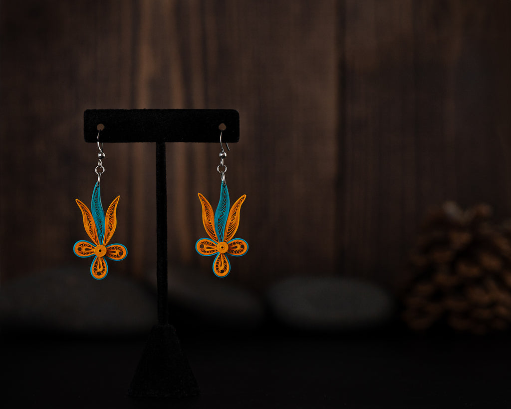 Light Weight Paper Earrings