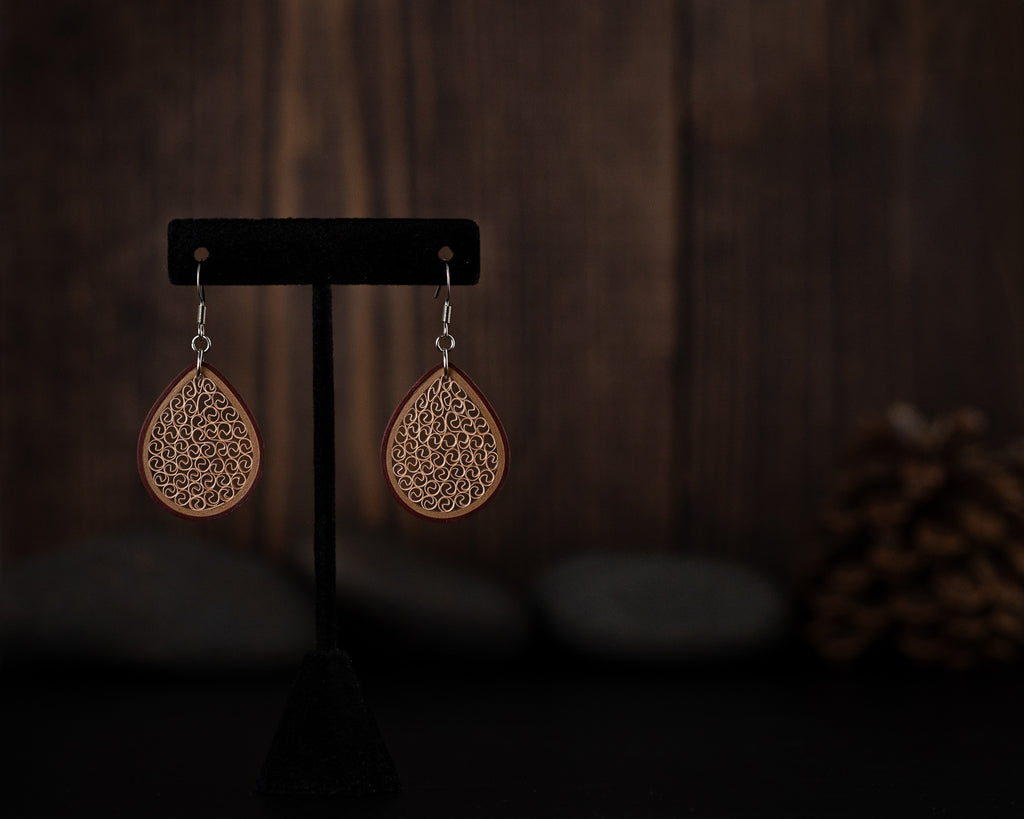 Light Weight Quilling Earrings