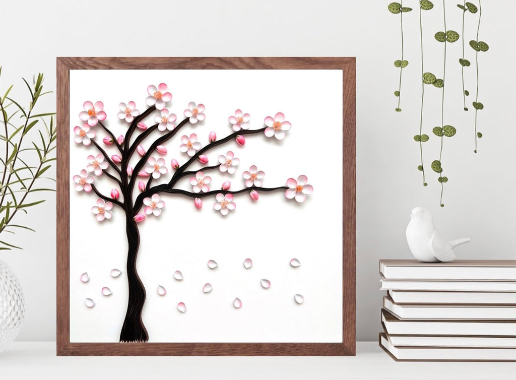 Cherry Blossom Tree Art Frame