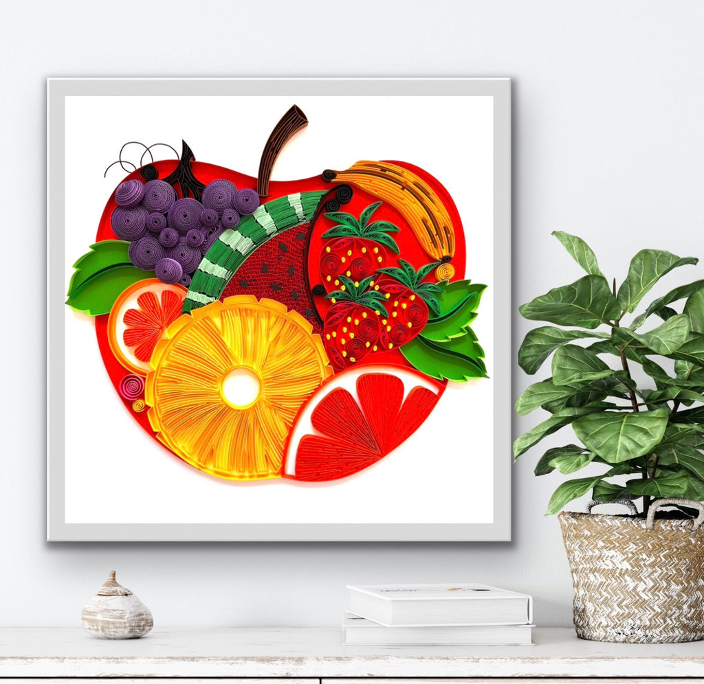 Quilling Fruit Art