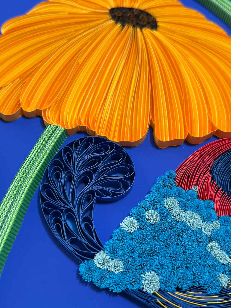 Flower Quilling Art