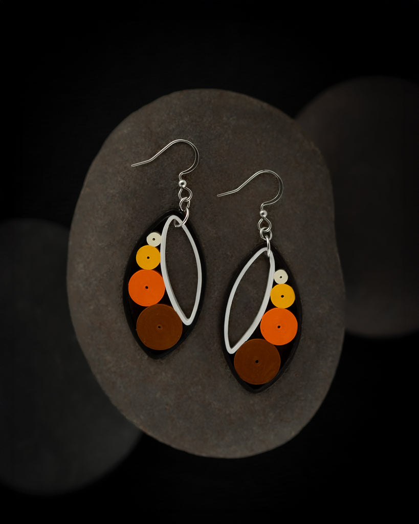 Neutral Geometric Earrings