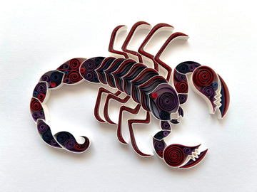 Scorpian Sun sign Art