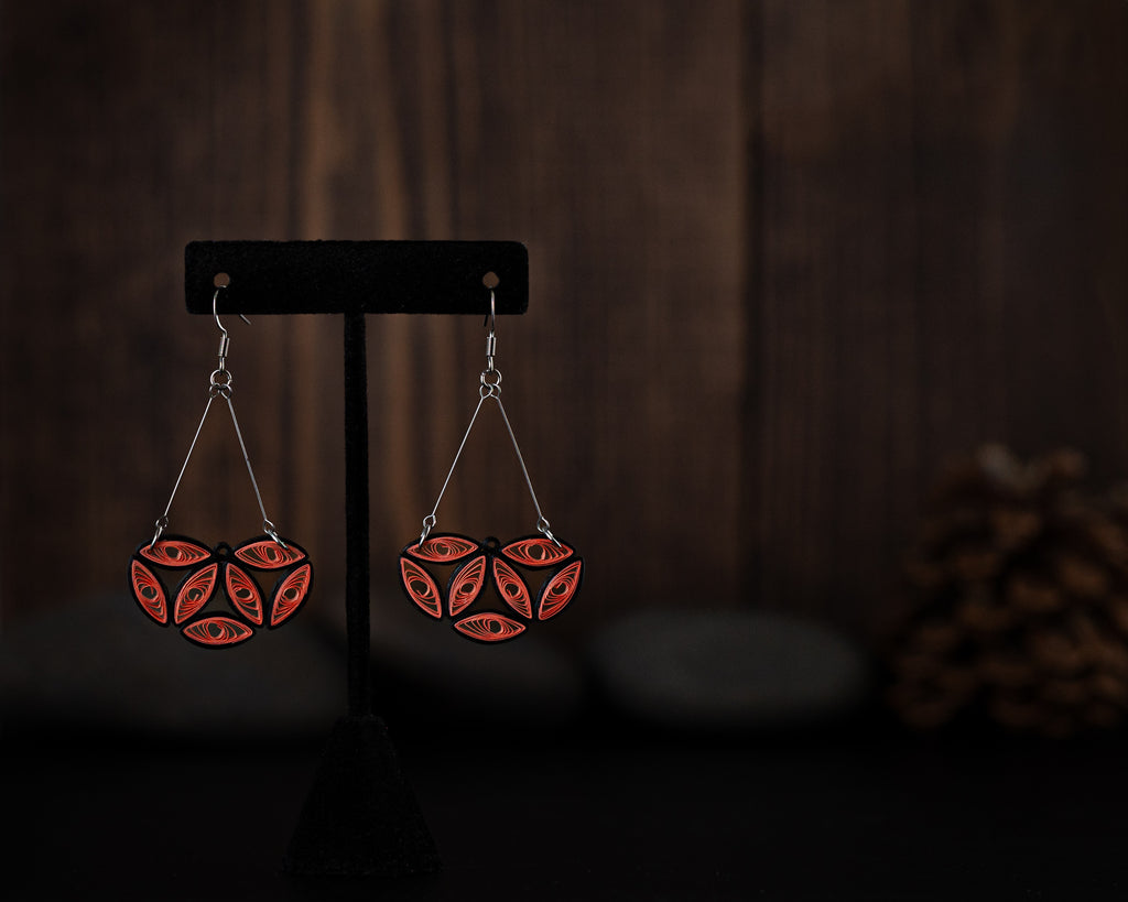 Paper Quilling Earrings