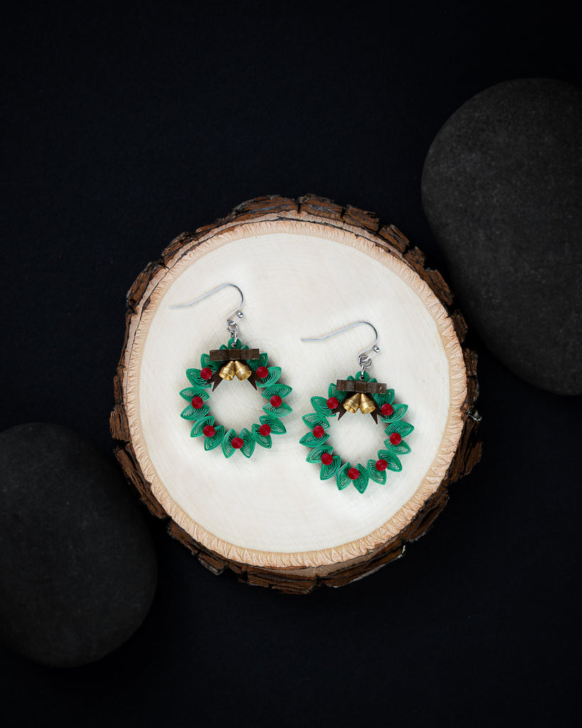 Unique Paper Quilling Earrings