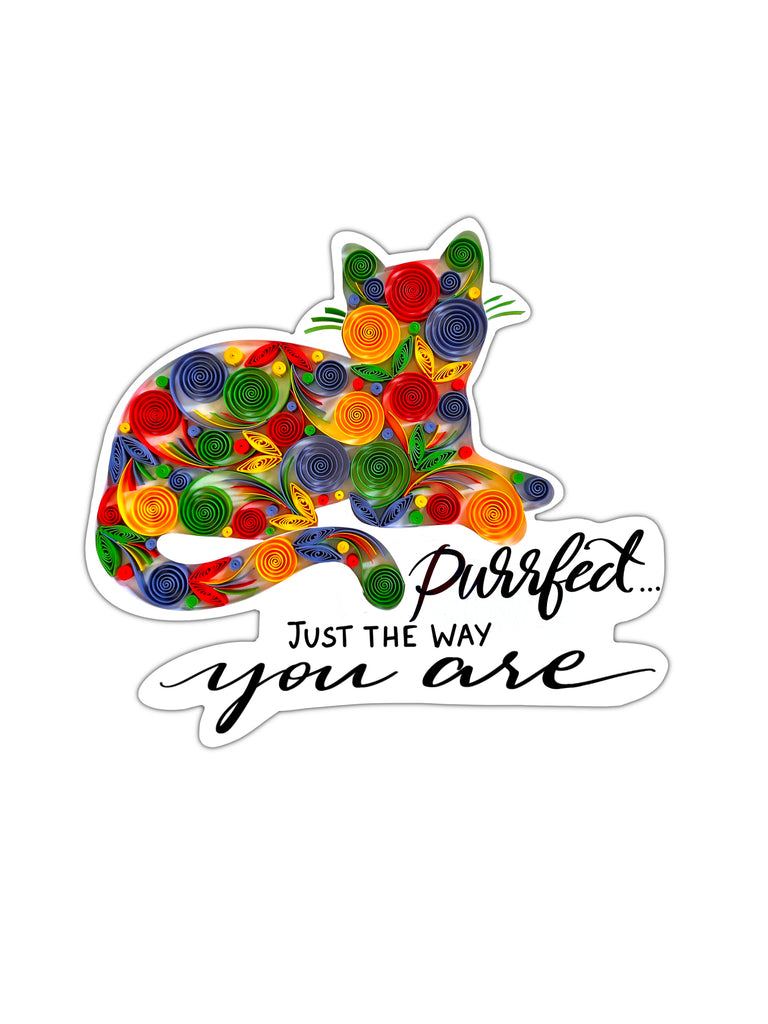 Cat Funny Quote Stickers