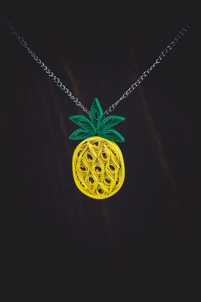 Pineapple Fruit Necklace Online