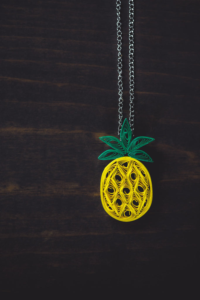 Pineapple Fruit Top Necklace